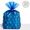 Royal Blue Cellophane Bags, 30ct